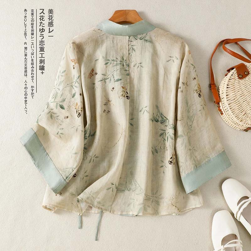 Vintage Blumenmuster Kurzer Ki – Summer Clothing Wraps Bewertung und Preis