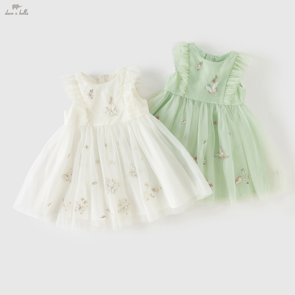 Dave Bella Stickerei Spitze Me – Summer Clothing Baby Girl Bewertung und Preis