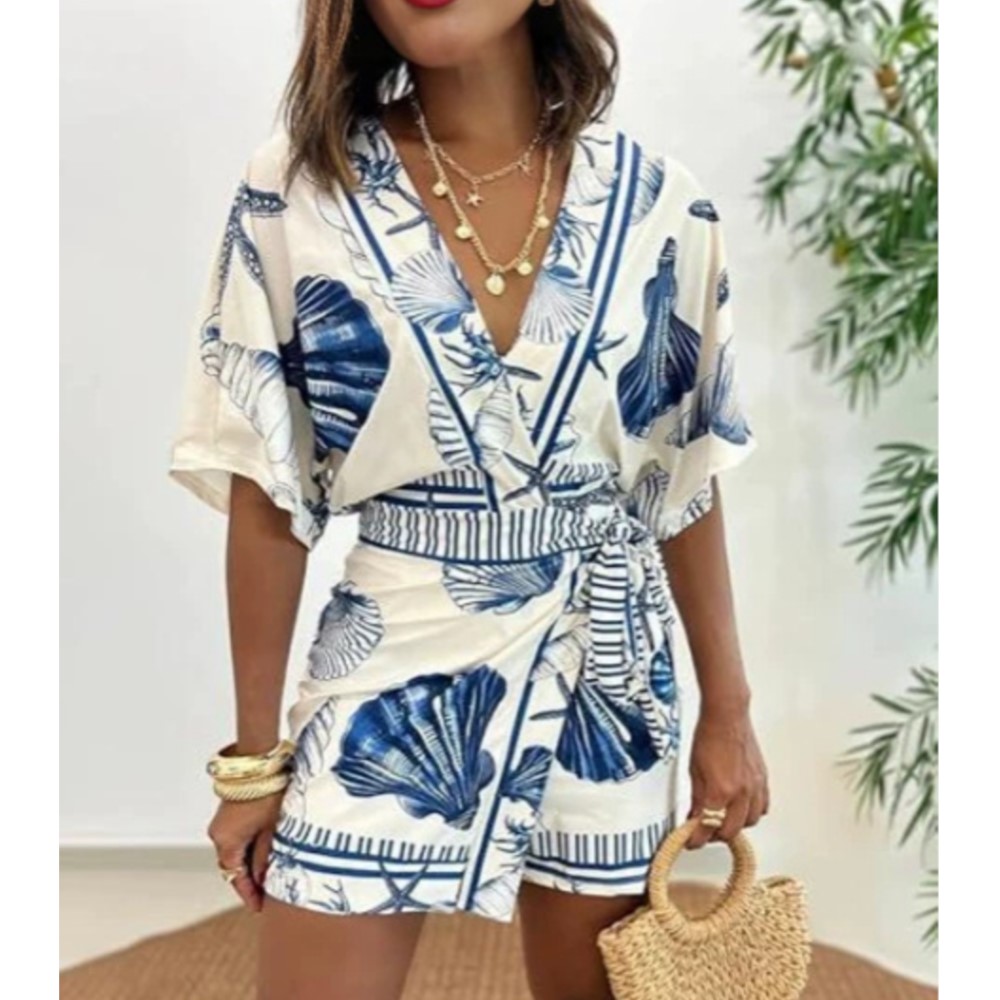 Modischer Bedruckter Kurzarm-J – Summer Zara Bewertung und Preis